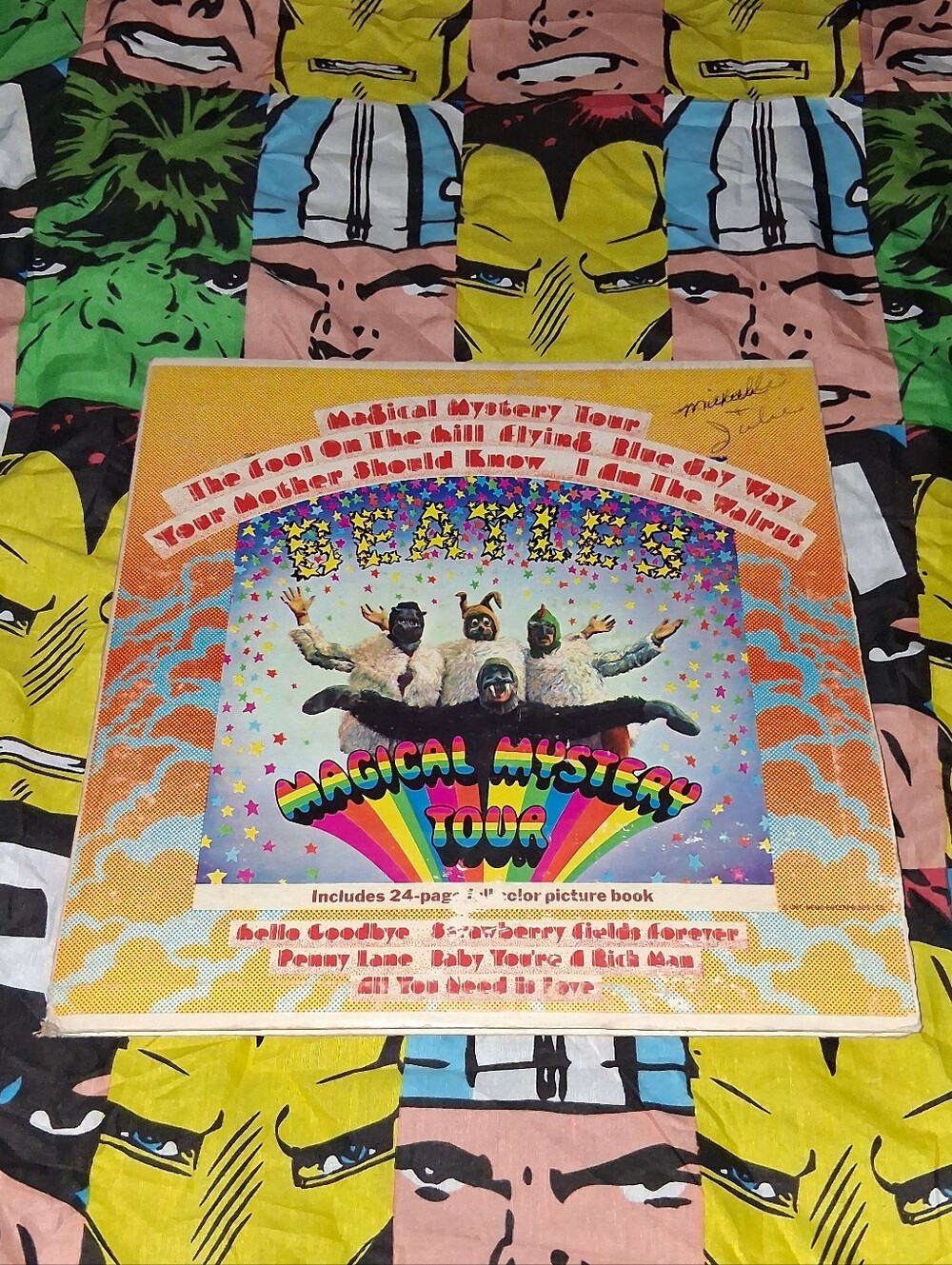 Original Press The Beatles Magical Mystery Tour Vinyl LP Record
